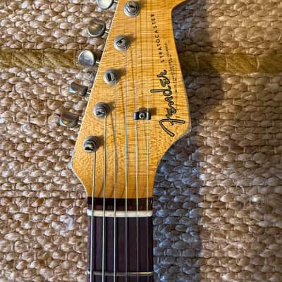 Fender Custom Shop Limited Edition '63 Stratocaster 2023 - Heavy Relic Black image 10