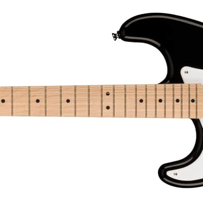 Squier Sonic Left-Handed Stratocaster Electric Guitar - Black image 2