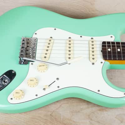 Fender Made In Japan Exclusive Classic '60s Stratocaster 2016 Surf Green Japan w/ Bag image 4