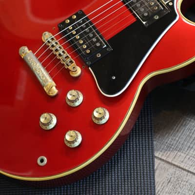 1983 Yamaha SG1000N Electric Guitar Candy Apple Red + GB image 6