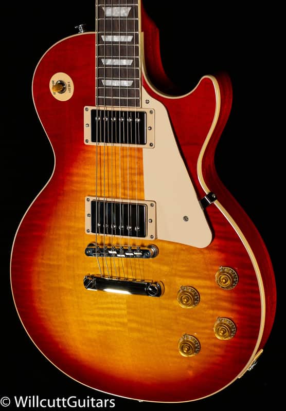 Gibson Les Paul Standard 50s Figured Top Heritage Cherry Sunburst (091) image 1
