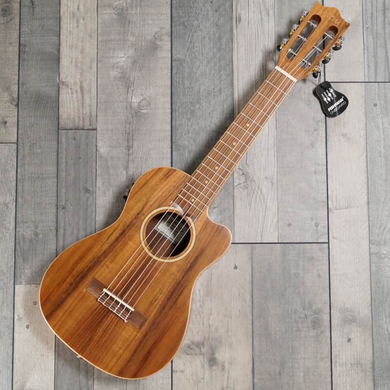 Lanikai ACST-CEG Acacia Top 'Guitelele', Incl Gig Bag Solid
