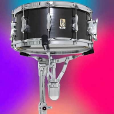 British Drum Co. TAL-14-65-SN Nicko McBrain Talisman Series Steel Snare. 6.5" x 14" image 2