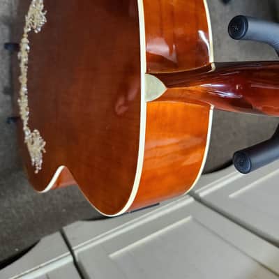 Estaban Rock On Collection 2009 Limited Edition Acoustic/Electric Amber Ice Guitar Extremely Rare image 13