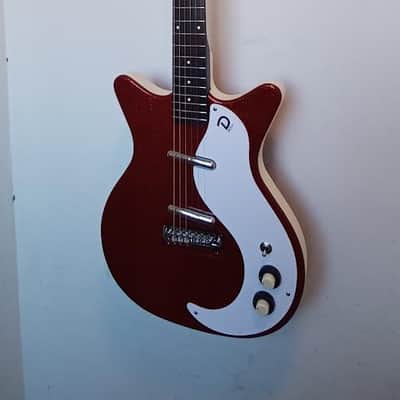 Danelectro 59M NOS+ - 60th Anniversary - Red Metalflake - 2019 - Present - Gloss image 3