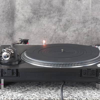 Technics SL-1200MK4 Black direct drive DJ turntable in Excellent Condition image 19