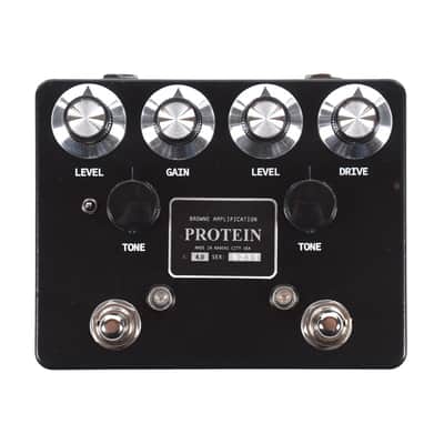 Reverb.com listing, price, conditions, and images for browne-amplification-protein-dual-overdrive-black