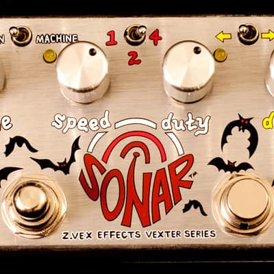 Zvex Sonar Vexter Tremolo/Tap Tempo Pedal | Reverb