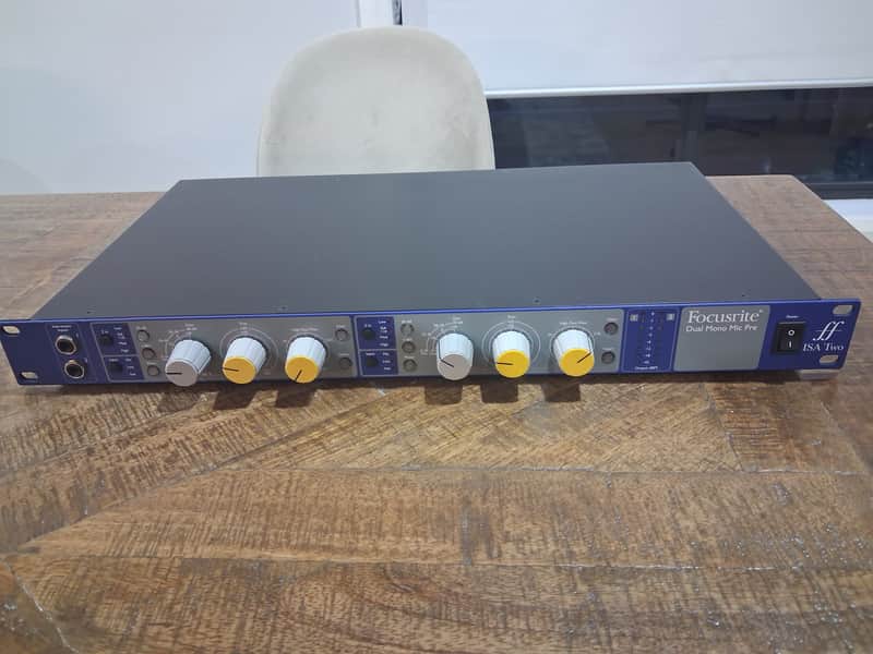Focusrite ISA Two Dual Mono Mic Preamp 2012 - Present - Blue image 1