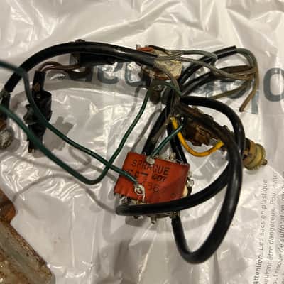 GIBSON ES355TDSV 1973 STEREO/VARITONE ORIGINAL WIRING HARNESS image 2