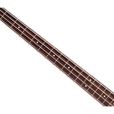 Guild Starfire I Left Handed Semi-Hollow Bass Guitar - Cherry Red - Open Box image 3