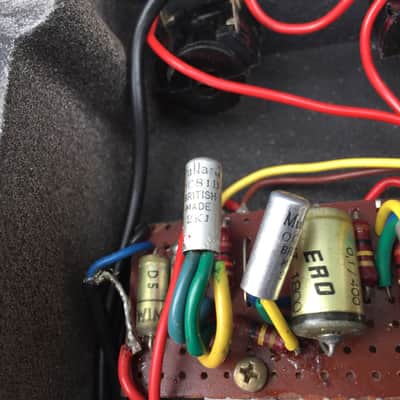 Sola Sound Professional MKII Tone Bender OC81D JIMMY PAGE 1966 Silver Hammer image 10