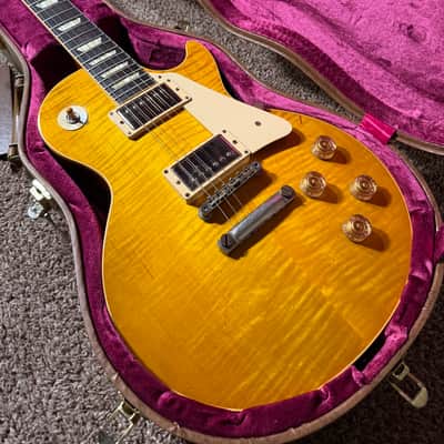 Gibson 2013 Custom Shop Standard Historic '58 Les Paul Standard Reissue - Lemon Burst VOS image 9