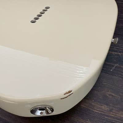Fender Japan TL62-65US Telecaster Body White Made in Japan w/Bridge image 16