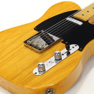 Fender Japan Telecaster TL52-70 Foto flame neck Vintage Natural image 1
