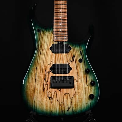 Ernie Ball Music Man JP15 Emerald Glow w/ Roasted Figured Maple Neck *Miami Guitar Exclusive* 2024 (H06726) image 1