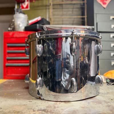 1970s Gretsch 10x14 Snare Shell Project in Chrome image 4