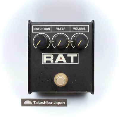 ProCo RAT Made in USA LM308N No Battery Cover Distortion Guitar Effect Pedal 196328