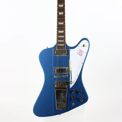 1999 Gibson Custom Shop Historic 65 Reissue Reverse Firebird V Pelham Blue image 8