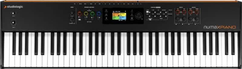Studiologic Fatar NUMA-X-PIANO-73 2020's - Black, with black and white keys image 1