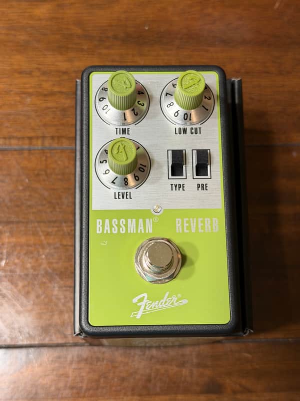 Fender Bassman Reverb 2024 - Present - Green / Silver image 1