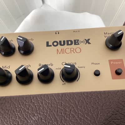 Fishman Loudbox Micro 2-Channel 40-Watt 1x5.25" Acoustic Guitar Combo 2023 - Present - Brown image 6
