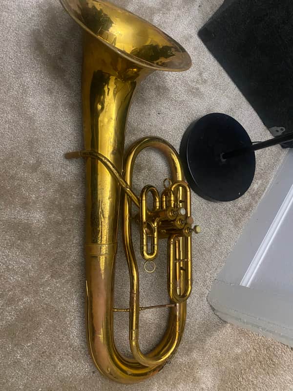 CONN  14I EUPHONIUM IN PLAYING CONDITION , Mouthpiece &Hard case SN309526 image 1