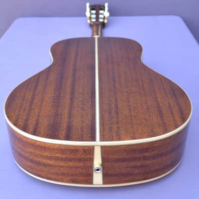Bedell Performance Series OHN-18E-G Ac/El Nylon Parlor Guitar-GigBag- Rare Model image 11