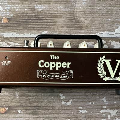 Victory Amps V4 The Copper 2-Channel 180-Watt Hybrid Guitar Amp Pedal 2022 - Present - Brown Copper image 8