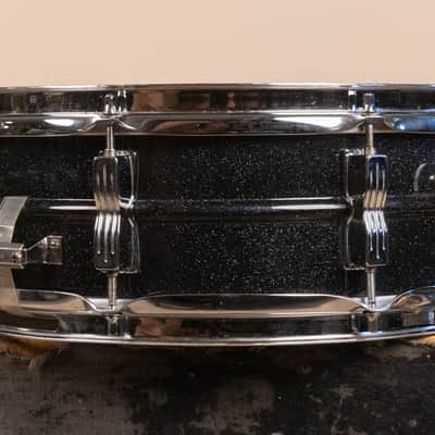 Ludwig 5x14 Black Galaxy Acrolite Snare Drum image 7