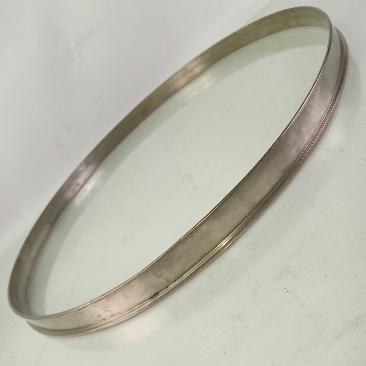 Gretsch 13"Single-Flange Broadkaster Tom Drum Batter Rim/Hoop Nickel-Brass NOB40 — main photograph
