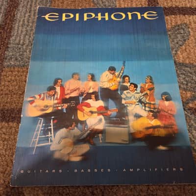 Vintage 1964 Epiphone Full-Line, Full-Color Catalog! Rare, Original Case Candy, Paperwork! image 1