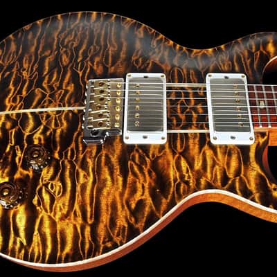 2011 Paul Reed Smith PRS Private Stock Santana Quilt Top w Cocobolo Board ~ Bronze Smoked Burst image 1