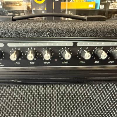 Crate GT80 DSP Tube Hybrid "Quadradrive" 1x12" combo amplifier-USA 1993 Black- w/ft sw image 6