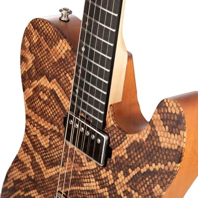 ESP USA Limited Edition TE-II Hardtail Electric Guitar - Snake Skin - #US21176 image 12