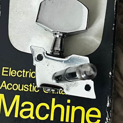 Gotoh SG30 Vintage Style Tuners 3x3 Chrome MIJ Japan 1:18 image 3