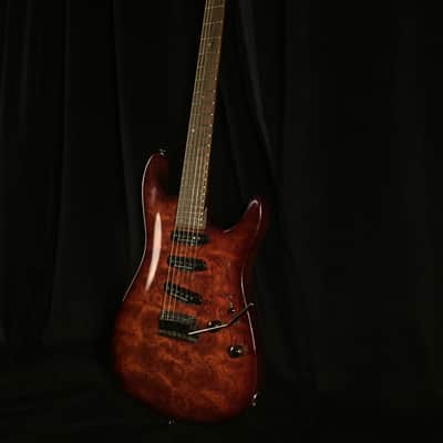 Fender Showmaster QBT SSS Quilt Bubinga Electric Guitar - Seymour Duncan Pickups image 22