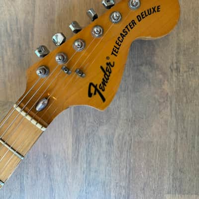 Fender Telecaster Deluxe 1973 - Black image 3