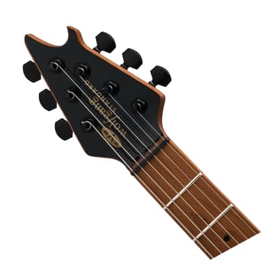 EVH Wolfgang WG Standard T.O.M. Electric Guitar - Gloss Black w/ Baked Maple FB image 4