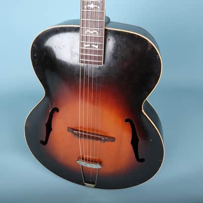 1937 Gibson L-7 Archtop Acoustic Guitar Sunburst image 3