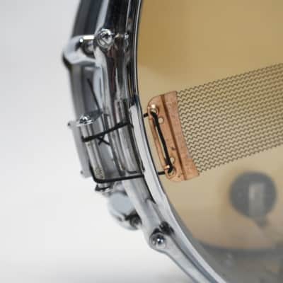 SLINGERLAND   SOUND KING GENE KRUPA COB 14"x6.5" SNARE DRUM 1970s - Chrome image 12