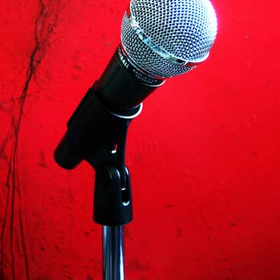 Vintage 1980's Radio Shack Realistic Highball / Shure SM58 Handheld Cardioid Dynamic Microphone Low Z w accessories # 8 image 3