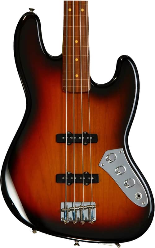 Fender Jaco Pastorius Artist Series Signature Fretless Jazz Bass 2000 - 2016 - 3-Color Sunburst image 1