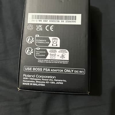 Boss DS-1-WH Distortion Limited edition image 3