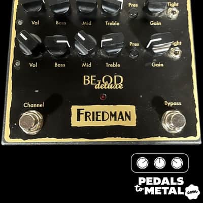 Friedman BE-OD Deluxe Overdrive 2018 - 2019 - Black  X12879 image 2