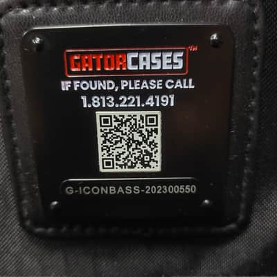 Gator Icon Series Bass Gig Bag - Khaki w/ Weather Resistant Cover (USED) image 12