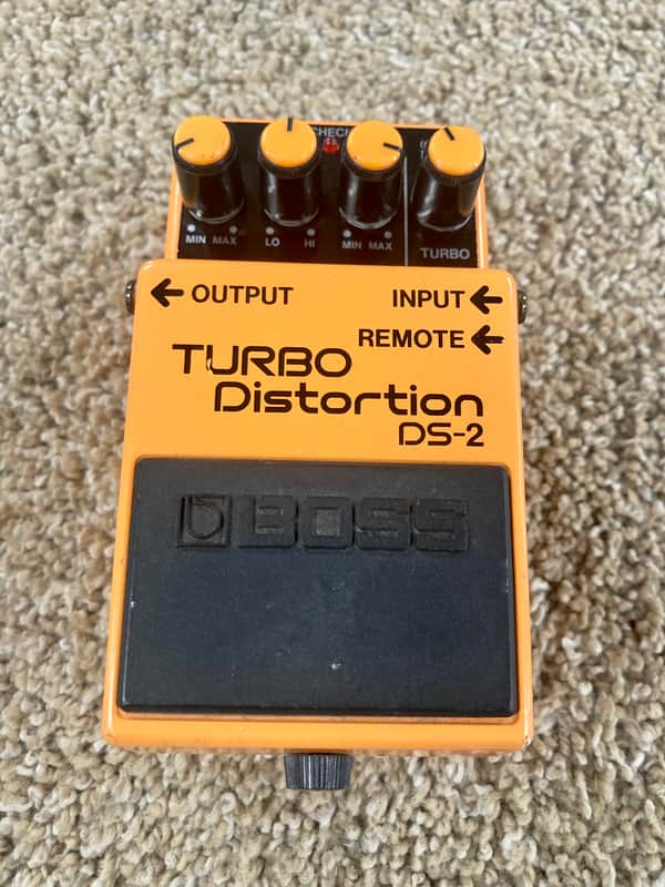 初期型BOSS DS-2 TURBO Distortion 1990年ゲルマ個体 初期型BOSS DS-2
