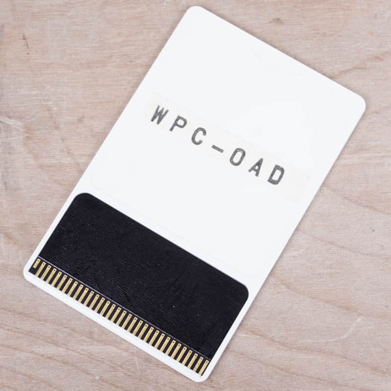 Korg WPC-OAD Internal Pre-Load Data (Bank 3) Card - White image 1