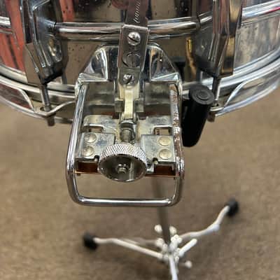 Ludwig LM410 Super-Sensitive 5x14" 10-Lug Aluminum Snare Drum 1985 - 2016 - Chrome-Plated image 3