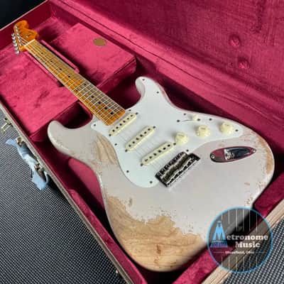 Fender Custom Shop LTD Red Hot Stratocaster, Super Heavy Relic- Aged Dirty White Blonde image 14